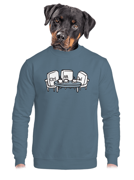 Elválaszthatatlan haverok unisex crewneck Nordic Blue