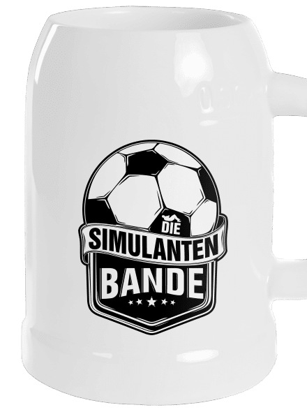Simulanten bande söröskorsó White