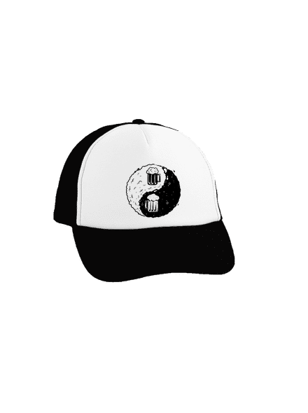 Jin Jang sör teherautós sapka Black cap