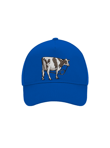 Cow drink baseballsapka Bright Royal