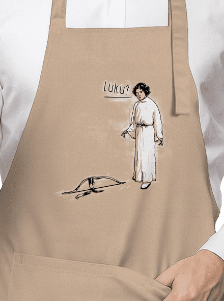 Luke és Leia kötény Rope