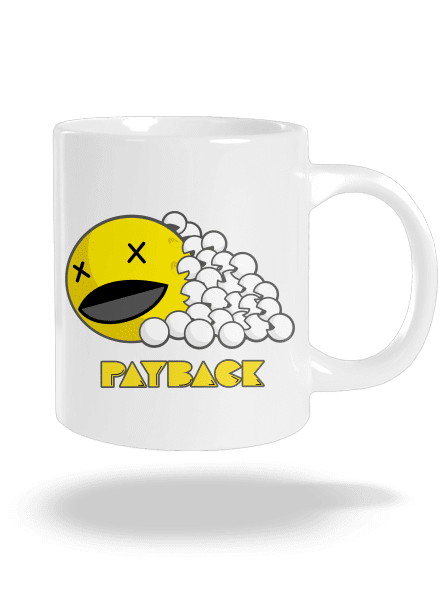 Payback nagy bögre White