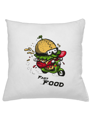 Fast Food párna White