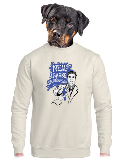 Inkább személyesen unisex crewneck Off White