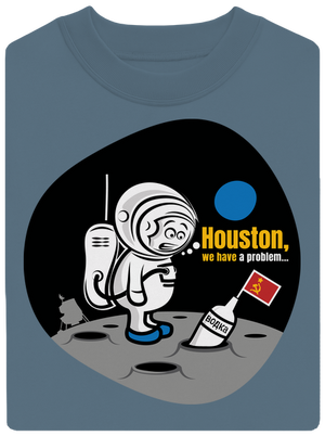  unisex crewneck Nordic Blue