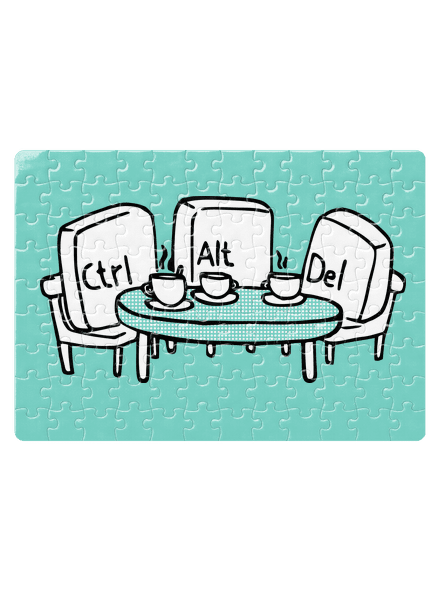 Elválaszthatatlan haverok kirakós White