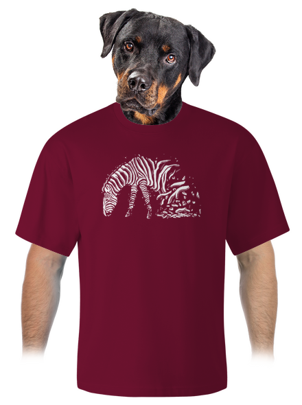 Zebra szerelem unisex túlméretezett póló Garner