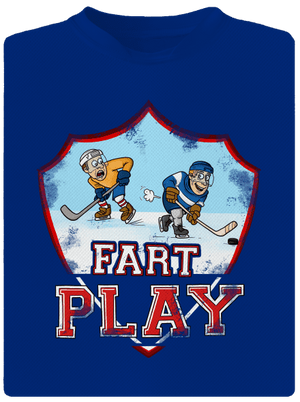 Fart Play férfi sportpóló Royal Blue Mal