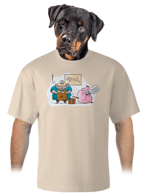 unisex túlméretezett póló