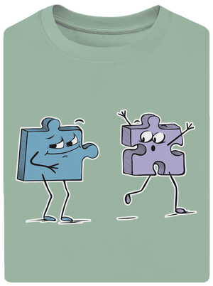  unisex túlméretezett póló Sage