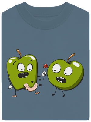 Hopp unisex crewneck Nordic Blue