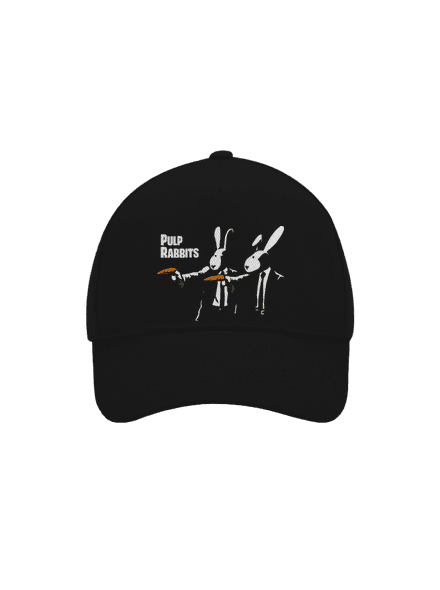 Pulp Rabbits baseballsapka Black