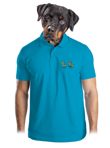 Fit-ness férfi pólóingek Blue Atol