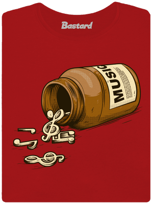 Music Pills női póló Red Mal