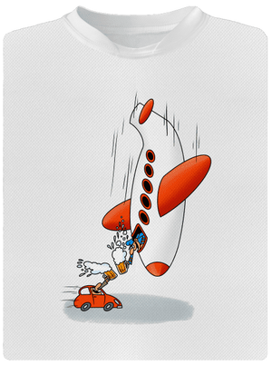 Közelebb vagyunk gyerek sport póló White