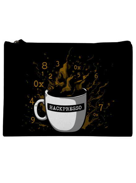 Hackpresso  kis táska Black