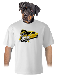 unisex túlméretezett póló