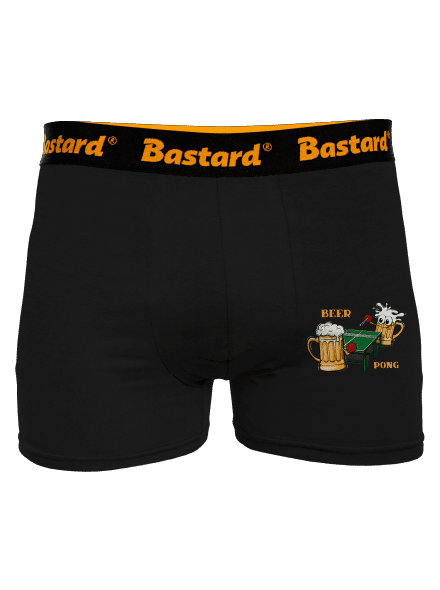 Beer pong boxeralsó Black