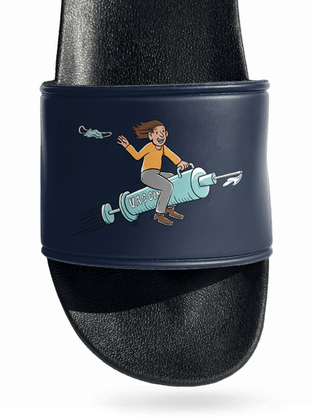Mentesség papucs Navy