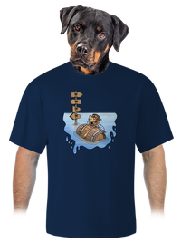 unisex túlméretezett póló