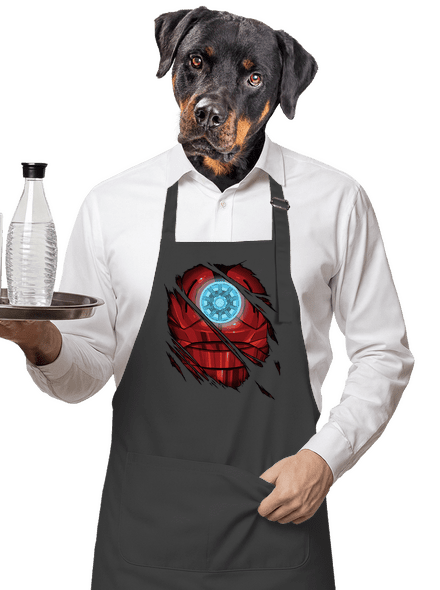 Ironman kötény Dark Grey