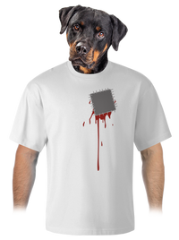 unisex túlméretezett póló