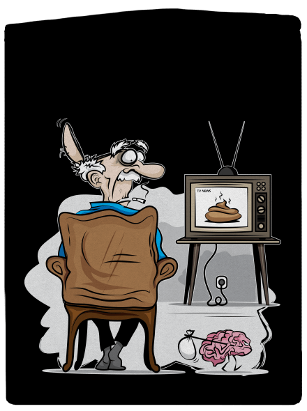 TV News cipzáras női pulóver Black
