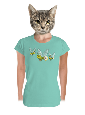 Szentjánosbogár prémium női póló Mint Mal