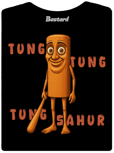 Tung Tung Tung Sahur – Italian Brainrot női póló Black