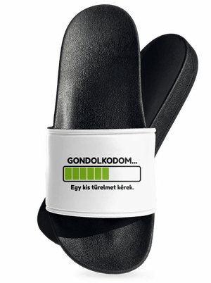 Gondolkodom papucs White