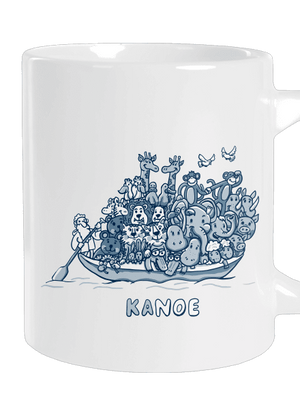 Noé bárkája nagy bögre White