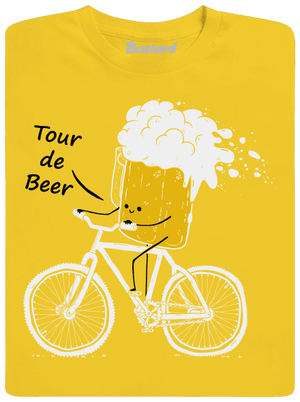Tour de beer férfi póló Gold