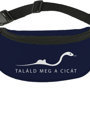 Találd meg a cicát övtáska French Navy