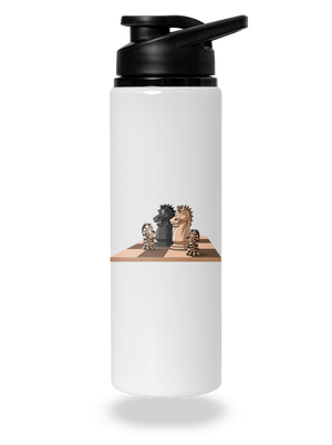 Sakkcsalád kulacs White