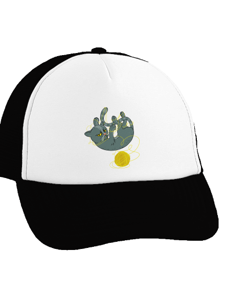 Morcos kandúr teherautós sapka Black cap