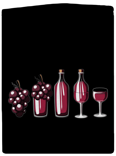 A vörösbor evolúciója cipzáras női pulóver Black