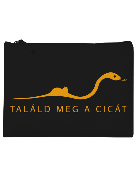 Találd meg a cicát kis táska Black