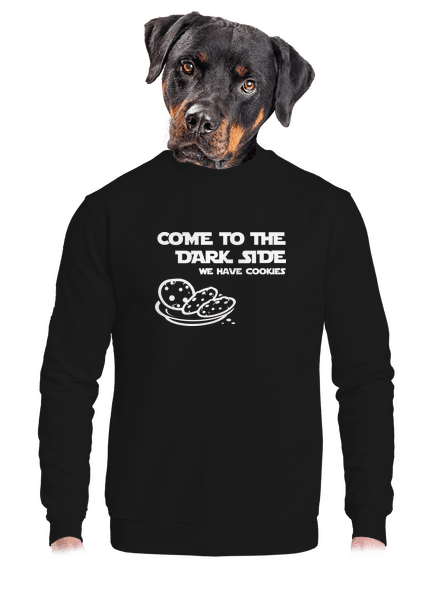 Come to the dark side unisex crewneck Black