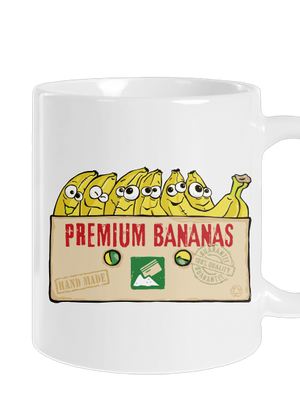 Premium Bananas hagyományos bögre White