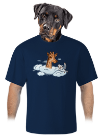 unisex túlméretezett póló