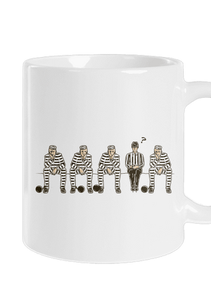 Nem bűnös hagyományos bögre White