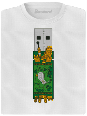 USB city női sportpóló White