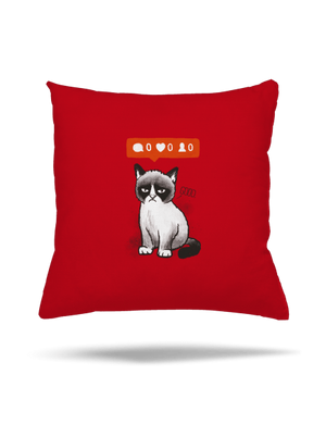 Grumpy párna Red