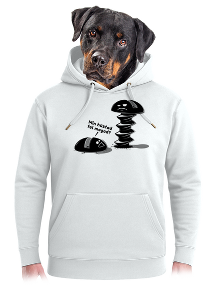 Felhúzva unisex prémium pulóver Snowwhite