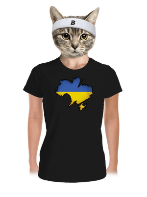  női sportpóló Black