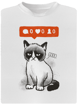 Grumpy gyerek sport póló White