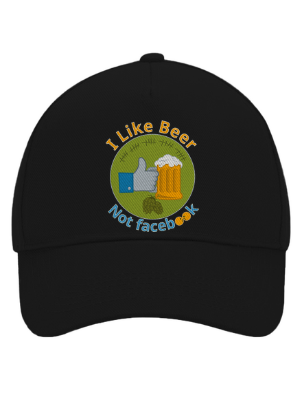 I like beer baseballsapka Black