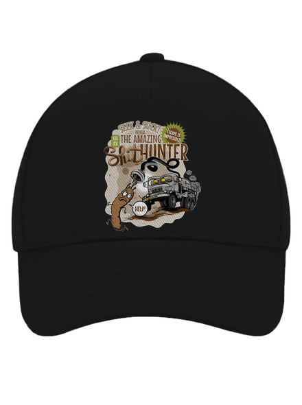Shithunter baseballsapka Black