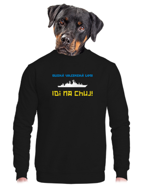  unisex crewneck Black