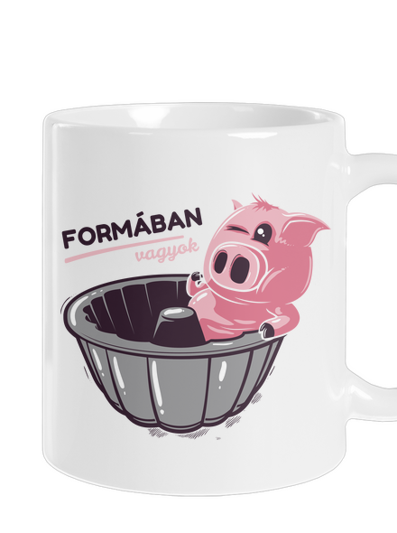 Formában hagyományos bögre White